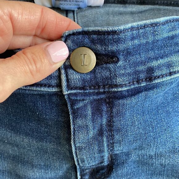 Isabel Maternity MIDI Short Denim Shorts‎ Size 14 - Picture 3 of 13